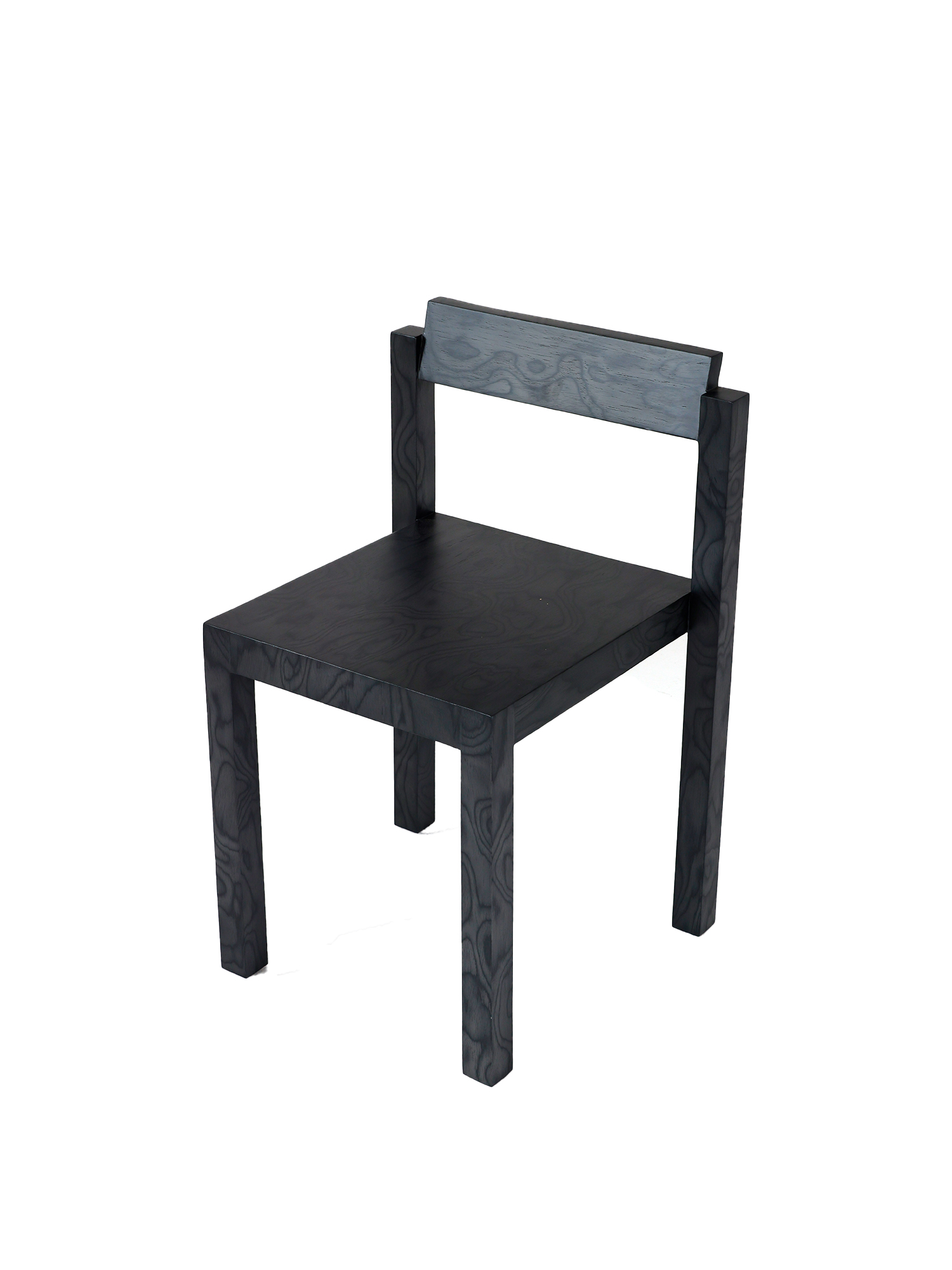 Klein Chair 15 Klein black zebra veneer dining chair product view