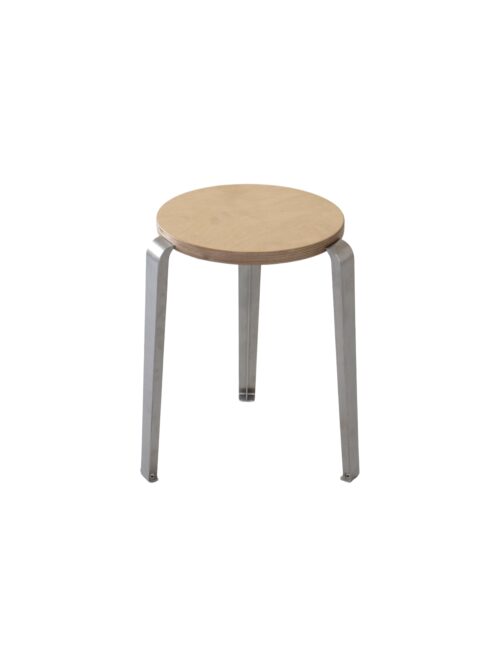 seedcasa triple edge stool commercial wood stool 11 1