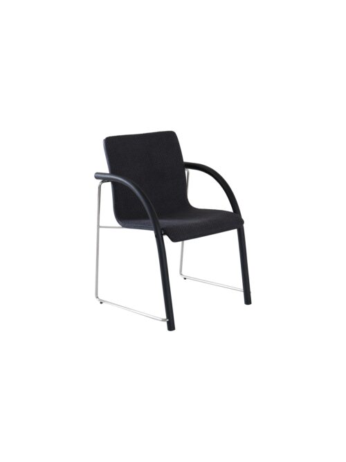 seedcasa wave dining chair upholstered restaurant dining chair 01 1