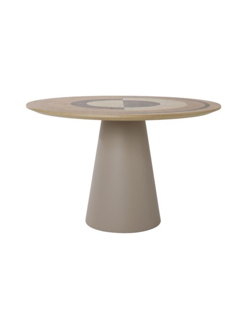 seedcasa whirlpool dining table round veneer dining table 02