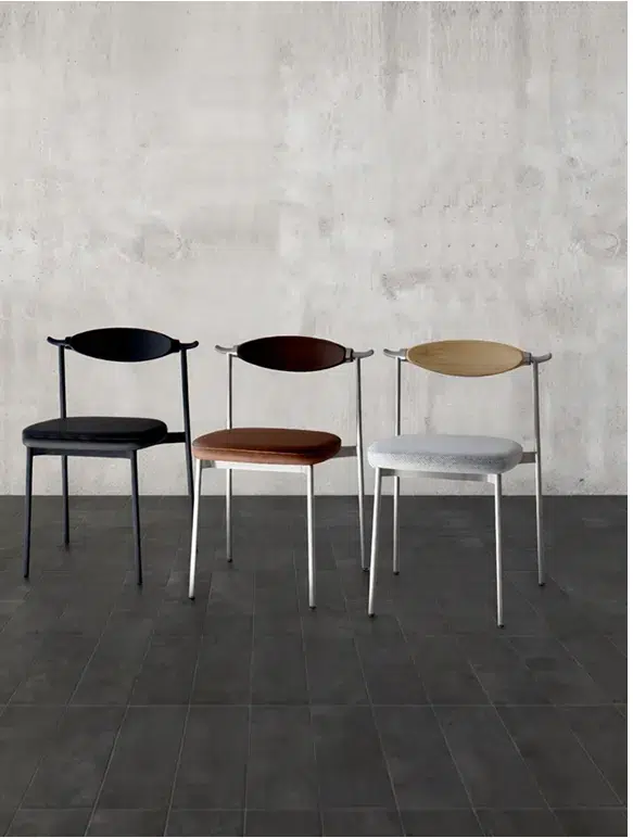 Dining Chair Dimensions and Restaurant Spacing Guide 21 Alison Chair 2.0 in four seat and finish directions