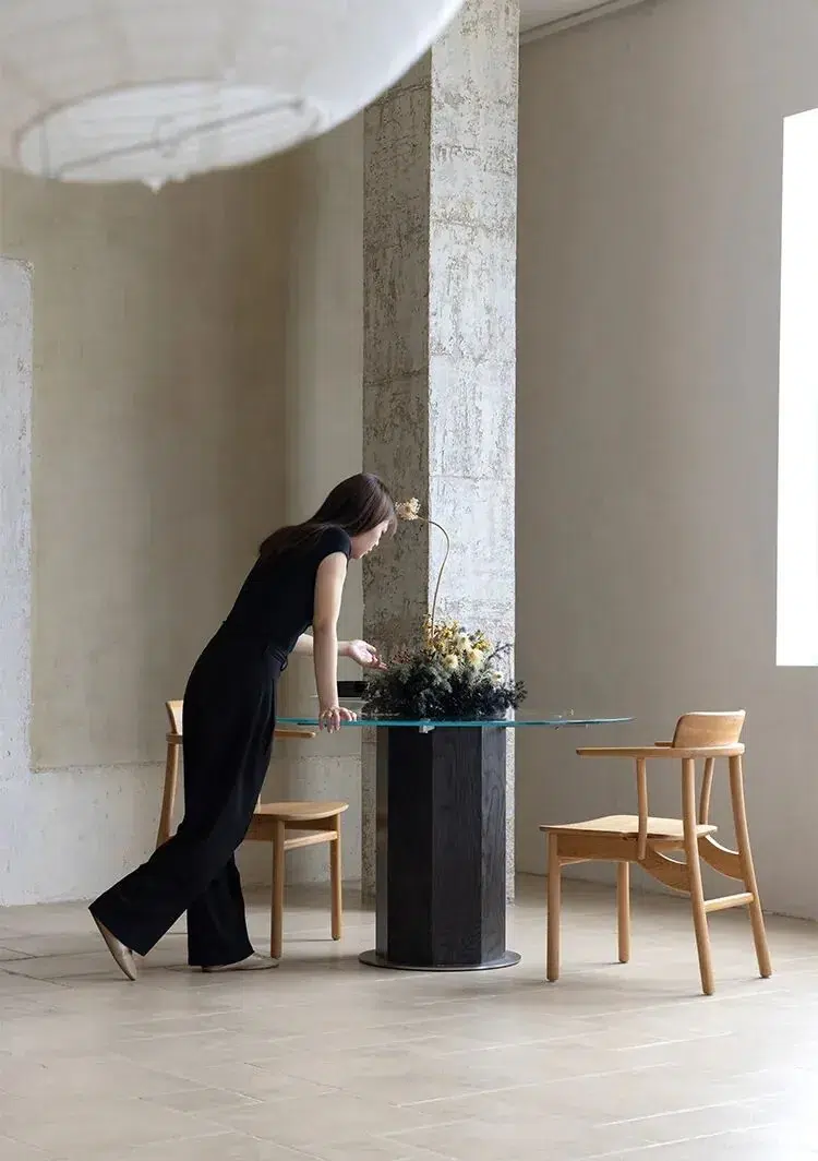 Dining Chair Dimensions and Restaurant Spacing Guide 17 Crown Chair in a bright open interior